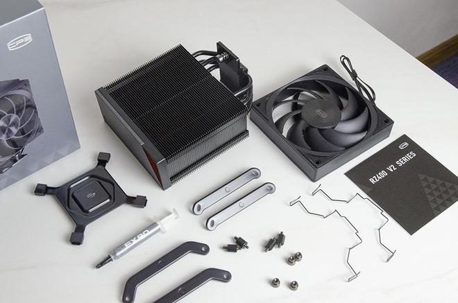 电脑散热原来它是管家超频三黑海RZ400V2风冷旗舰体验有感(图3)