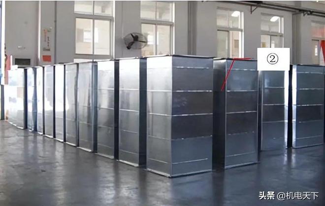 镀锌铁皮风管制作与安装工艺标准(图2)