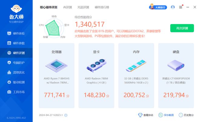 致敬经典还是消费情怀？全新模具零刻SER8R7-8845HS迷你主机体验(图7)