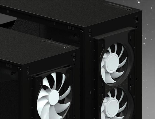 机械大师推出F36MATX机箱：小型短风道设计支持背插主板售价389元起(图4)