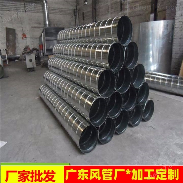 佛山镀锌风管制造法兰风管定做铁皮(图3)