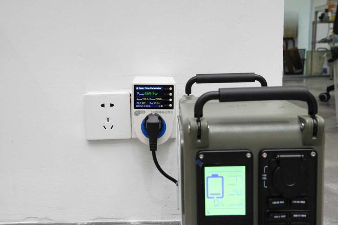 10台设备同时输出自带多功能储物盒EHOMEP600户外电源评测(图40)