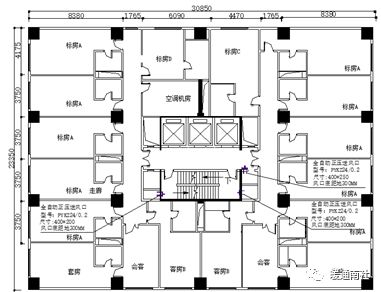 通风与防火排烟系统施工图内容(图14)