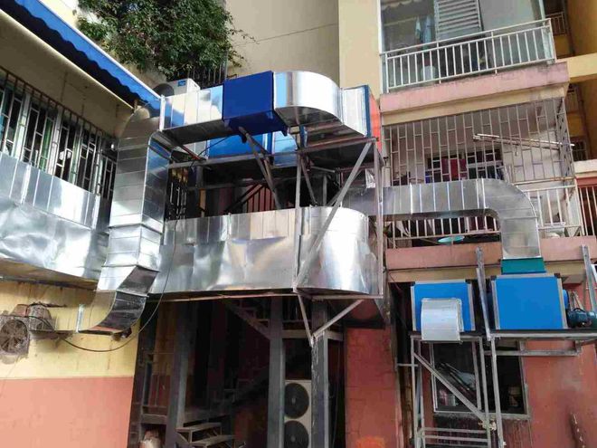 如何区分排烟管道和通风管道排烟加工酒店加工(图1)