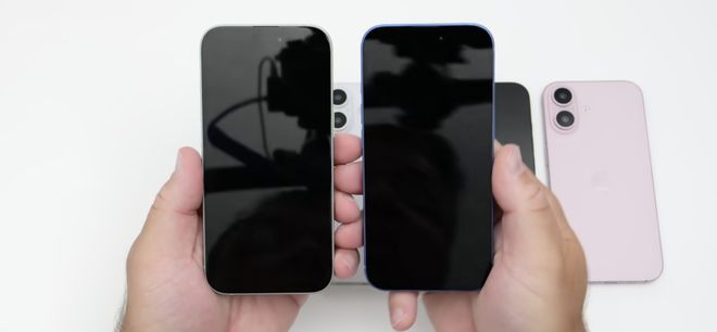 苹果iPhone16机模上手全新设计多彩配色(图5)