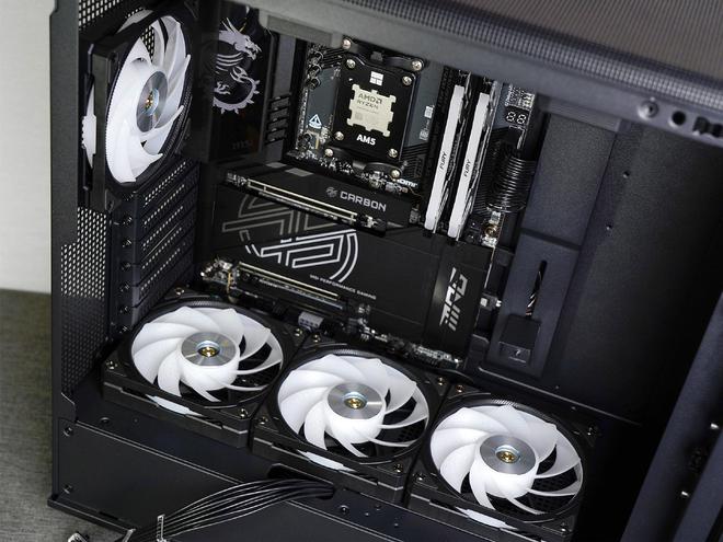 要稳就得AU+N卡！分享4080s玩黑猴优化体验MESH机箱装机(图46)