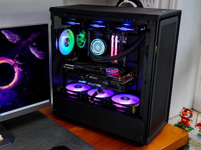 要稳就得AU+N卡！分享4080s玩黑猴优化体验MESH机箱装机(图55)