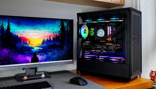 要稳就得AU+N卡！分享4080s玩黑猴优化体验MESH机箱装机(图57)