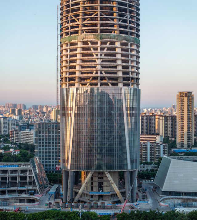 没停工！海南“第一高楼”回应：建设高度已超240米(图3)