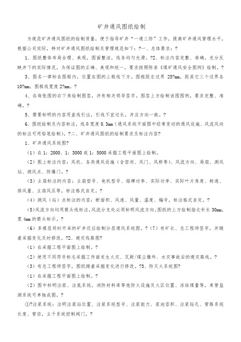 矿井通风系统图图例电子版本(图4)
