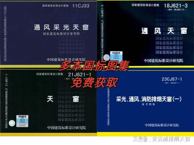 麦克威-国标图集11CJ33《通风采光天窗》主要内容概述(图1)