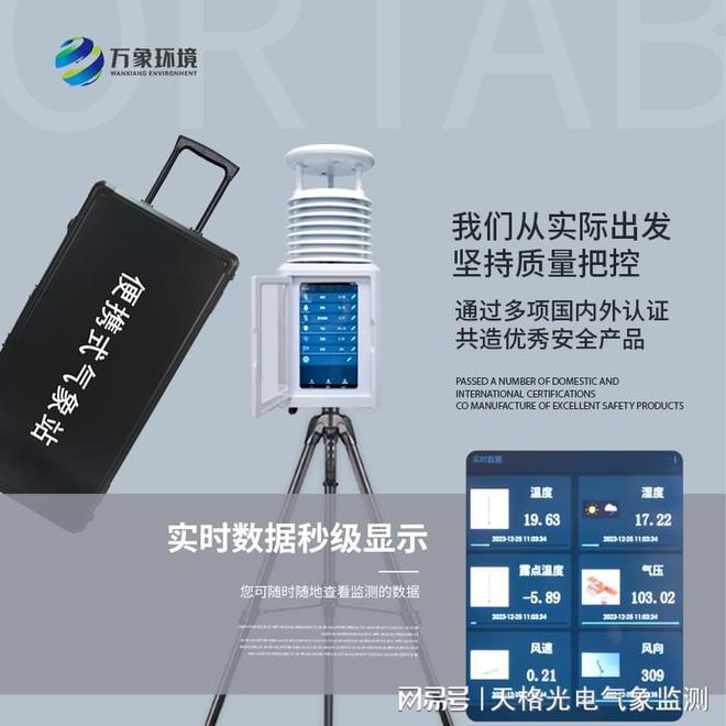 一体式移动气象站-便携式气象监测系统：随身的‘百宝箱’(图1)