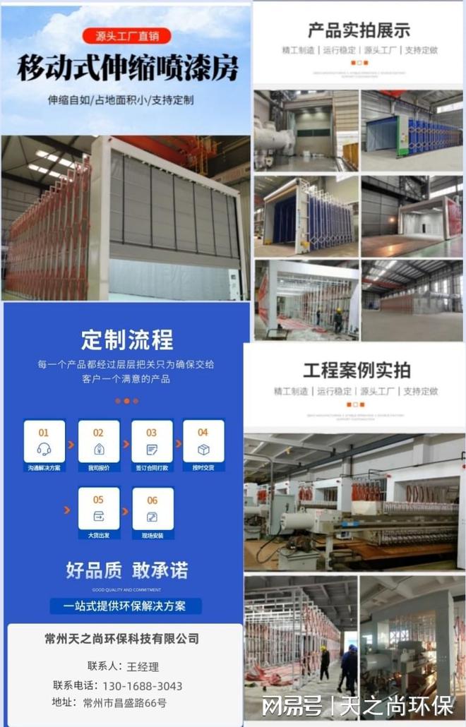 钢结构喷漆房天之尚提供(图1)