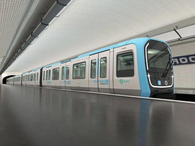 巴黎新地铁座位少到离谱社畜是不配坐着吗？？？(图1)