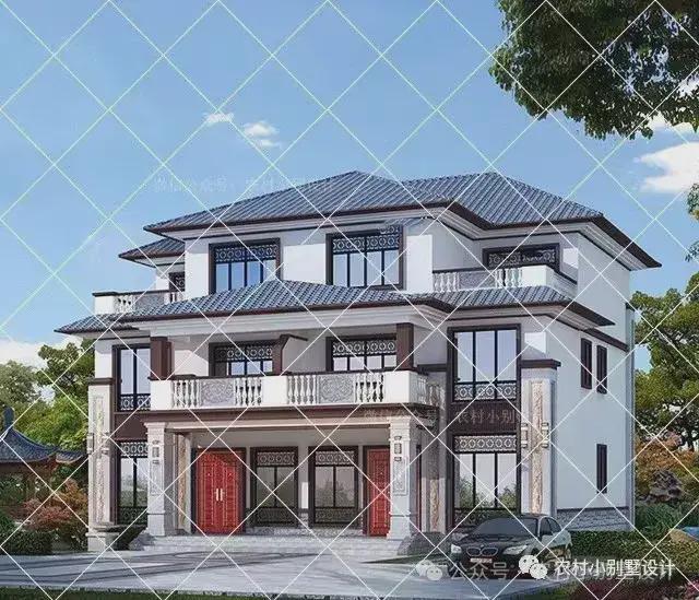 288套农村兄弟双拼别墅自建房2025最新兄弟双拼户型设计图(图2)