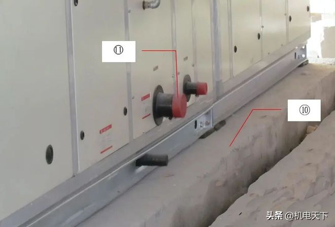 风机与组合式空气处理机组安装工艺标准(图4)
