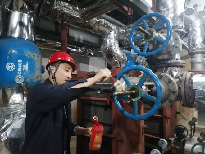 菏泽永恒热力：供暖虽停工作不止(图5)