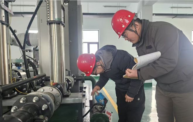 菏泽永恒热力：供暖虽停工作不止(图7)
