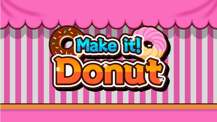 美食派对游戏《Makeit!Donut》：甜甜圈制作大赛！(图1)