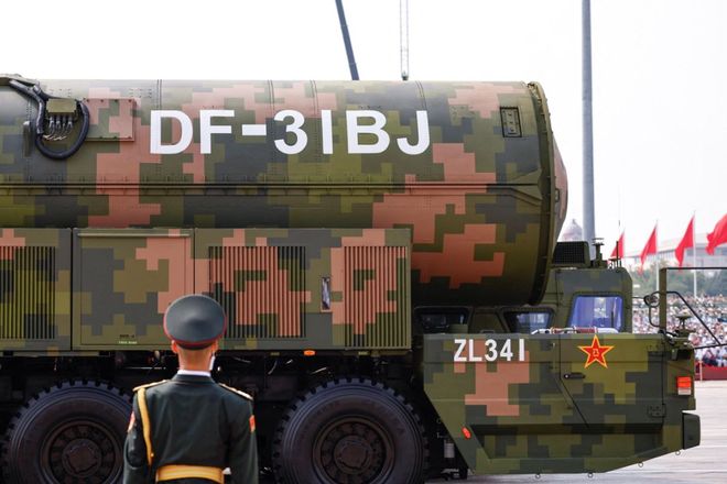 一文看懂93阅兵上的3款洲际弹：东风-31BJ、东风-61、5C！(图3)