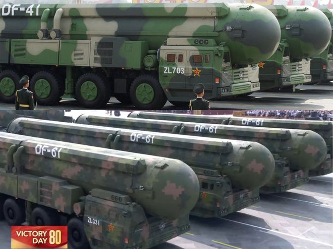 一文看懂93阅兵上的3款洲际弹：东风-31BJ、东风-61、5C！(图8)