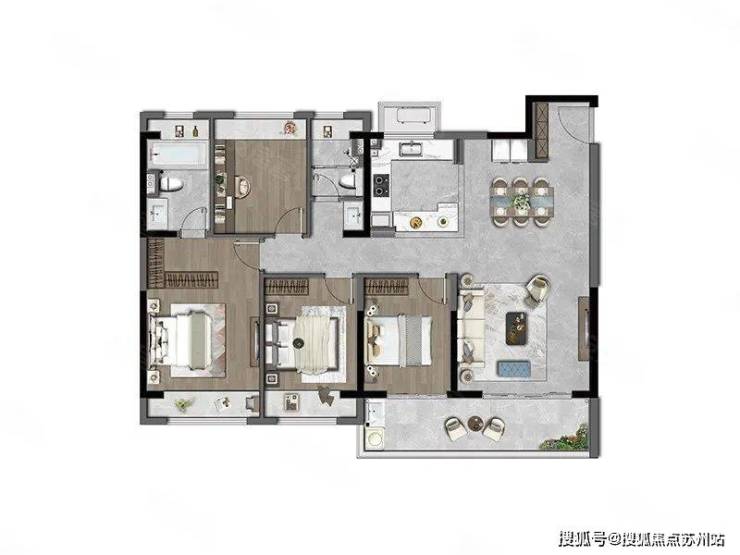 大悦繁华图：公积金新政50%额度提升高铁新城品质生活新标杆(图9)