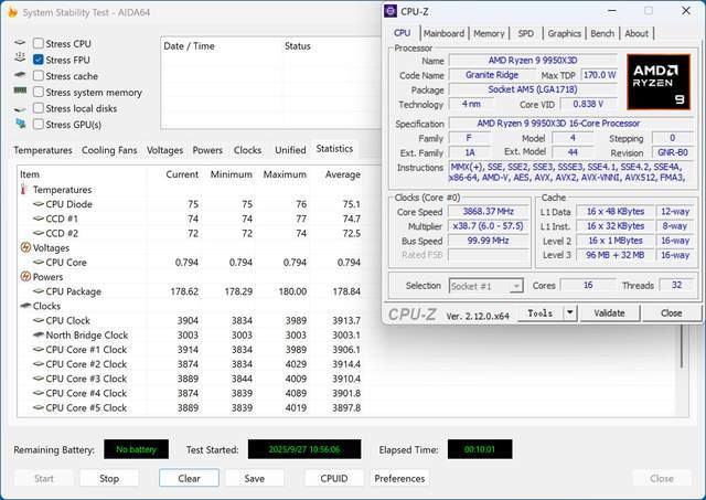只为极致性能9950X3D+X870吹雪S+HOF5080打造的海景房主机分享(图60)