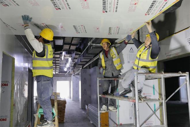 宜城市中医医院病房医技综合楼项目建设顺利推进中(图1)