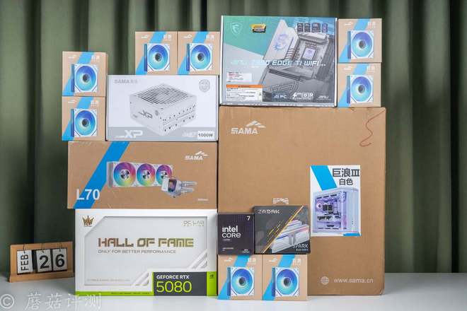 游戏、工作无短板打造桌面艺术品先马巨浪Ⅲ搭配微星Z890刀锋(图1)