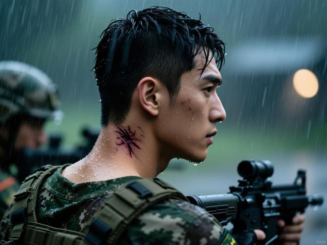 特种兵退伍考上特警训练时发现队友内兜标志竟和我完全相同(图1)