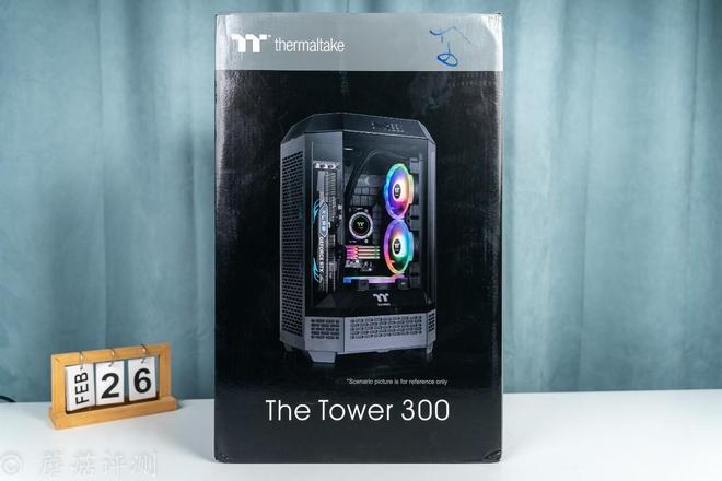 占地小内部空间大华擎B850M-XWIFI主板搭配Tower300机箱(图1)