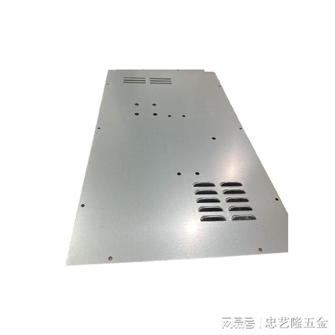 忠艺隆五金钣金加工中厚板钣金能冲压百叶窗吗？(图1)