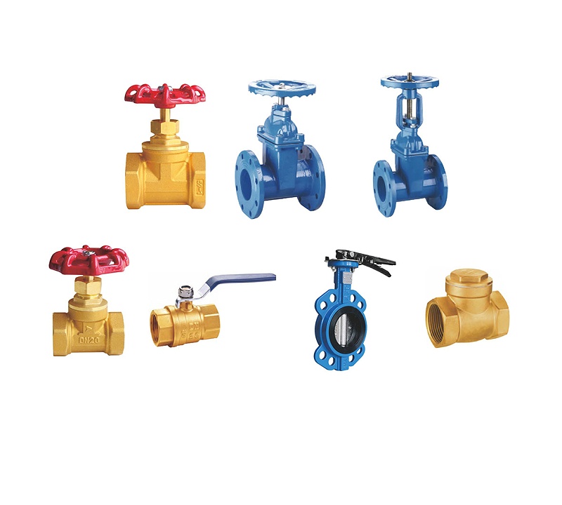 给排水阀门图例速览：黄铜闸阀、截止阀、球阀等一网打尽(图1)