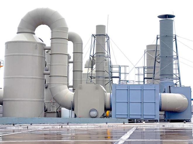 半导体蚀刻工段废气处理工艺鑫蓝环保破解腐蚀难题(图1)